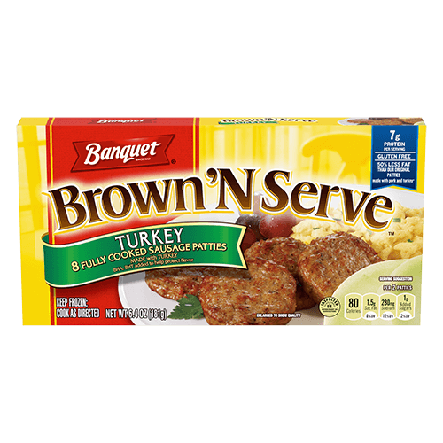 Brown 'N Serve Turkey Sausage Patties