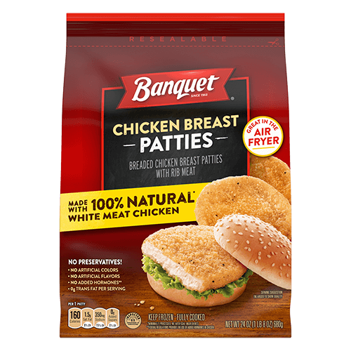 Chicken Breast Patties (Bag)