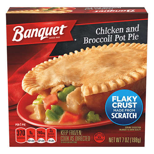 Chicken & Broccoli Pot Pie