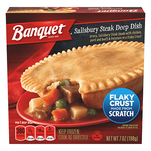 Salisbury Steak Deep Dish
